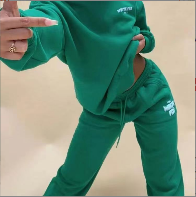 Félicie - Set di tute sportive casual per donne | Felpa con cappuccio & Pantaloni da jogging | Morbido rivestimento in fleece