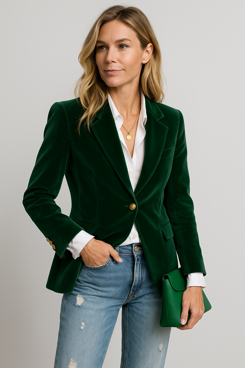 Manon - Blazer elegante in velluto di alta qualità