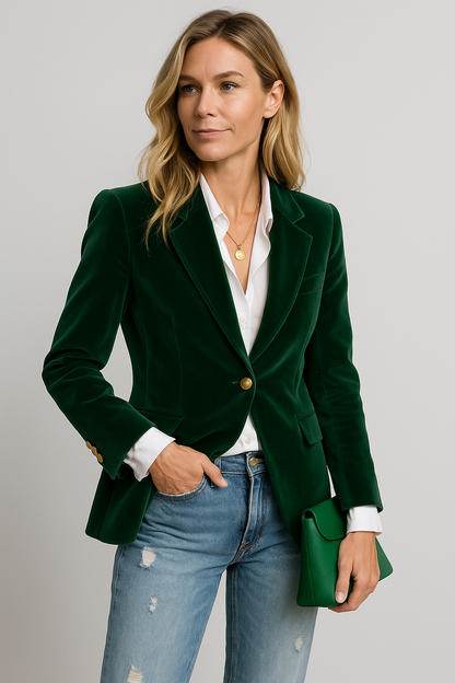 Manon - Blazer elegante in velluto di alta qualità