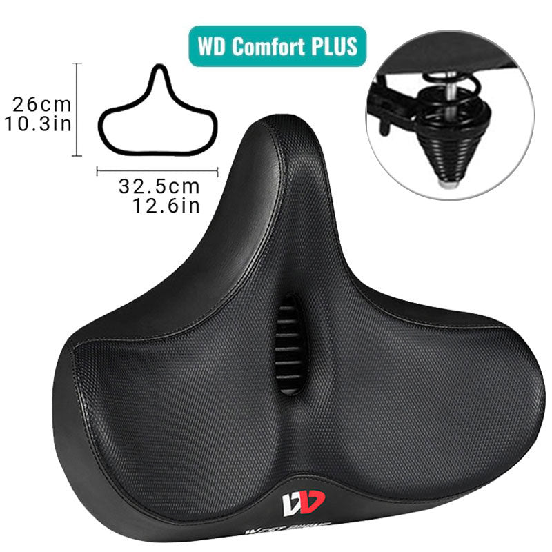sella bici ergonomica extra larga comfort