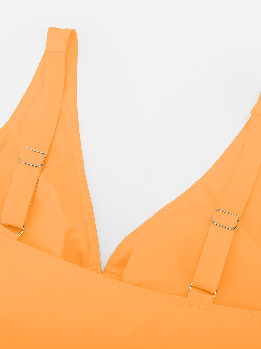 Costume da bagno modellante con dettaglio ad anello – Controllo della pancia e spalline regolabili per donne