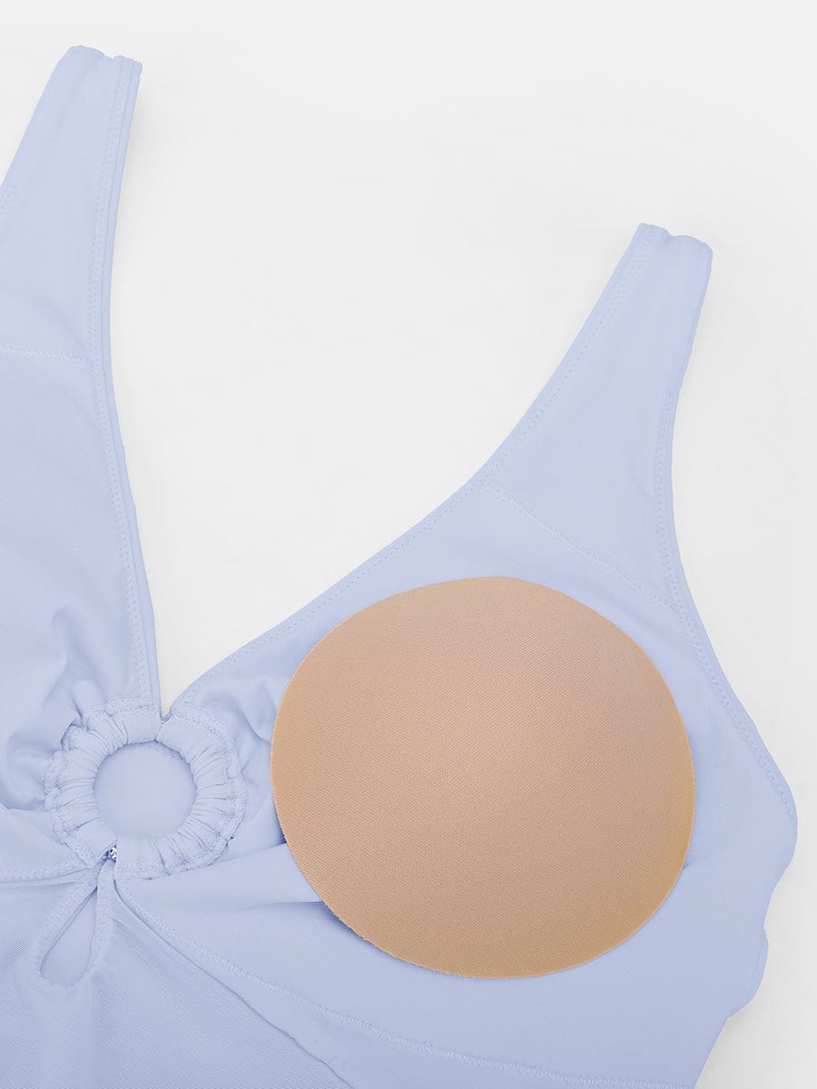 Costume da bagno modellante con dettaglio ad anello – Controllo della pancia e spalline regolabili per donne