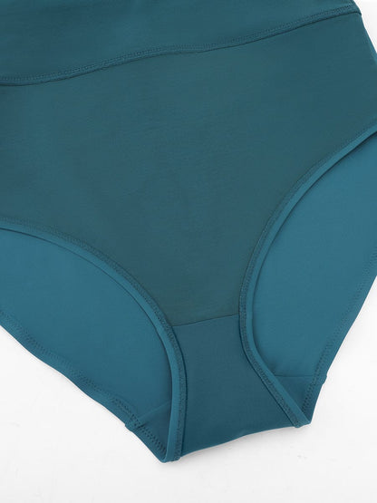 Costume da bagno modellante con gonna – Elegante swimdress con effetto modellante per donne