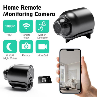 MiniVigi - Mini-Camera Wi-Fi impermeabile 1080P con visione notturna a 160°