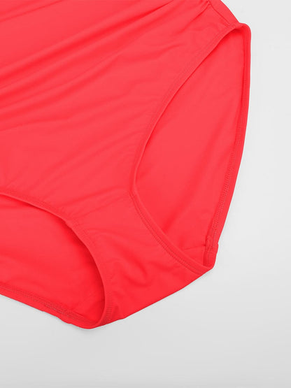 Costume da bagno asimmetrico con cut-out – Modellante & Elegante look a spalla unica per donne