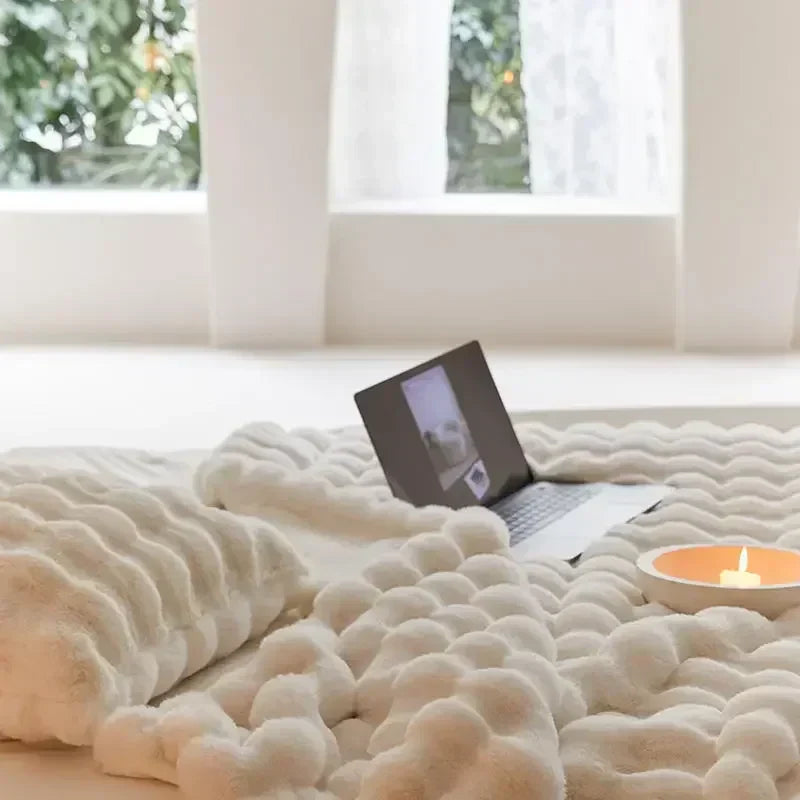 CosyFluff - La coperta in pile calda e traspirante indispensabile