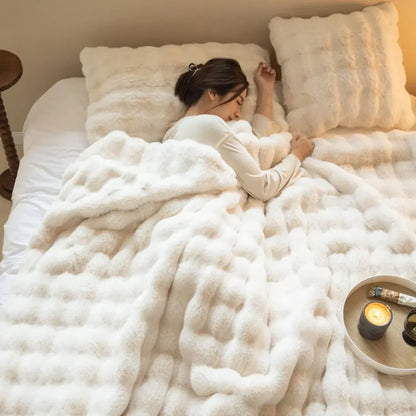 CosyFluff - La coperta in pile calda e traspirante indispensabile