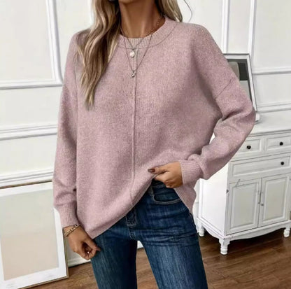 Florémyra - Maglione primaverile senza tempo in maglia leggera con maniche lunghe per donne