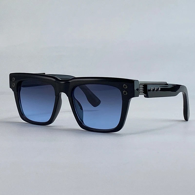 Occhiali da sole premium per uomini in design retro – Protezione UV400 & occhiali dichiarativi alla moda