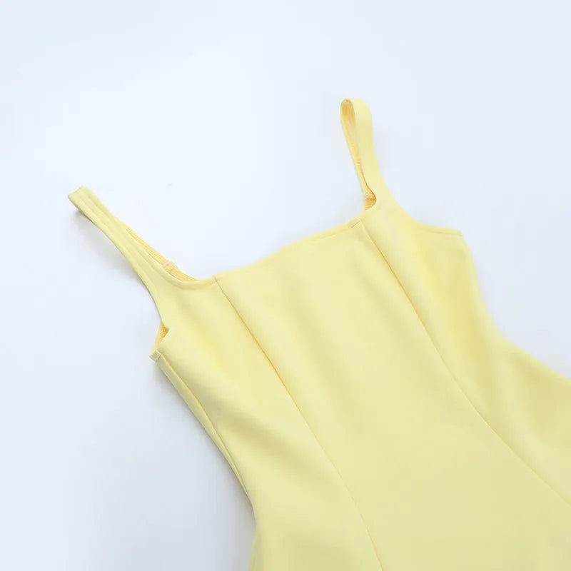 Elegante abito mini da donna con linea A – Abito estivo aderente con gonna svasata