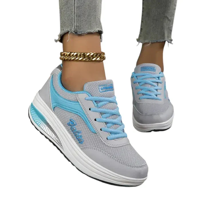 Alzéline - Sneakers Comode con Ammortizzazione, Tessuto Traspirante e Supporto Ortopedico per una Camminata Senza Dolore e Passeggiate in Città