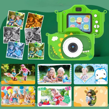 Clicivie - Macchina fotografica digitale per bambini a forma di un carino dinosauro