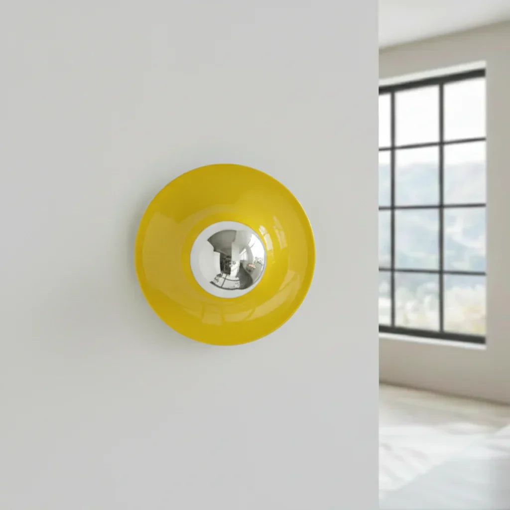 Ferivio - Lampada da parete colorata in ferro dal design moderno e creativo
