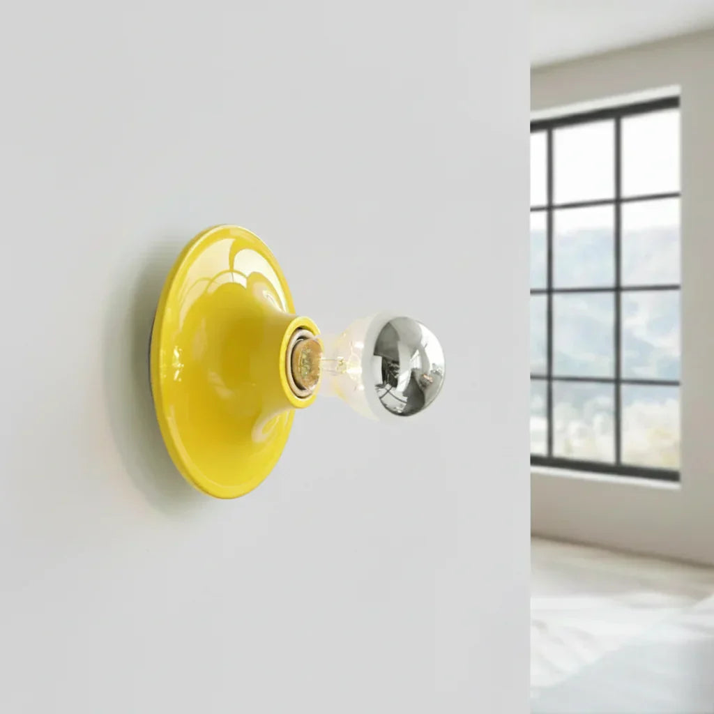 Ferivio - Lampada da parete colorata in ferro dal design moderno e creativo