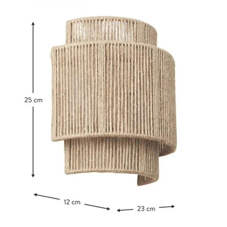 Ropelia - Applique in corda di rattan