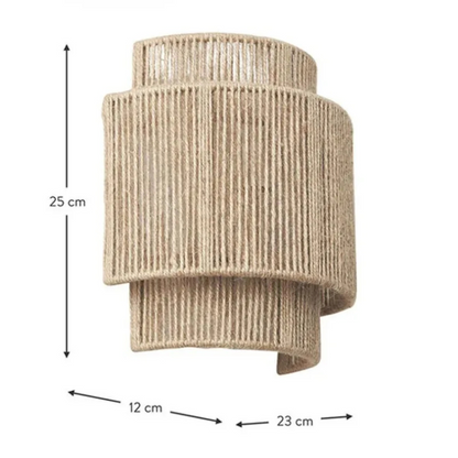 Ropelia - Applique in corda di rattan