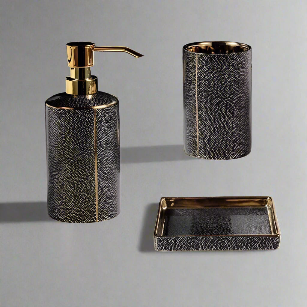 Céravie - Set da bagno in ceramica lussuoso – 4 pezzi