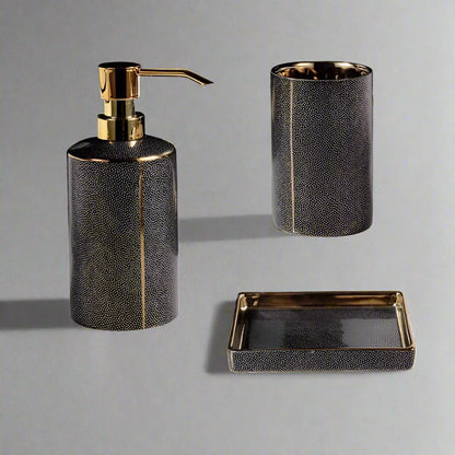 Céravie - Set da bagno in ceramica lussuoso – 4 pezzi