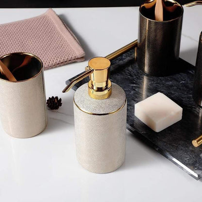 Céravie - Set da bagno in ceramica lussuoso – 4 pezzi