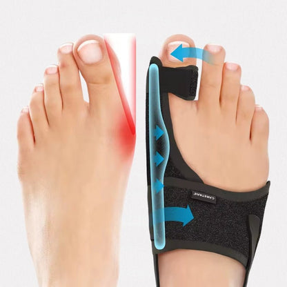 Correttore Ergonomico per Hallux Valgus – Supporto Regolabile per la Correzione delle Dita per Piedi Senza Dolore