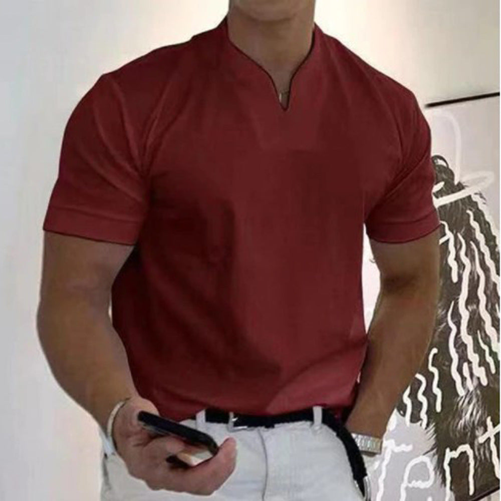 Honoré - T-Shirt da Uomo Business & Sport con Maniche Corte