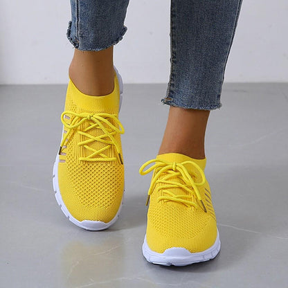 Sneaker da donna traspiranti con suola in memory – Scarpe leggere in mesh per il quotidiano e il comfort