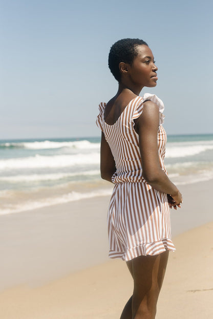 Costume intero modellante con pantaloni integrati per donne – Comodo per spiaggia e tempo libero