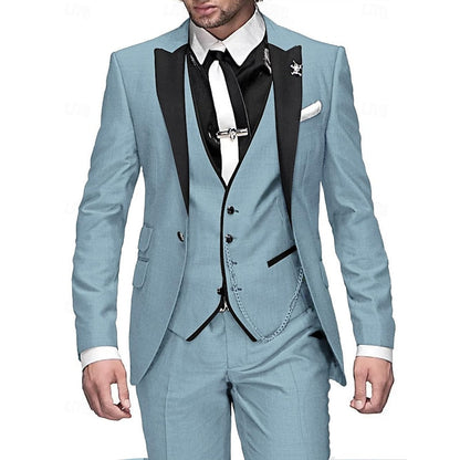 completo uomo elegante 3 pezzi