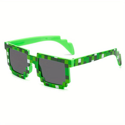 Occhiali da sole in stile Pixel Retro Gaming per donne – Occhiali dichiarativi UV400