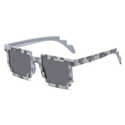 Occhiali da sole in stile Pixel Retro Gaming per donne – Occhiali dichiarativi UV400