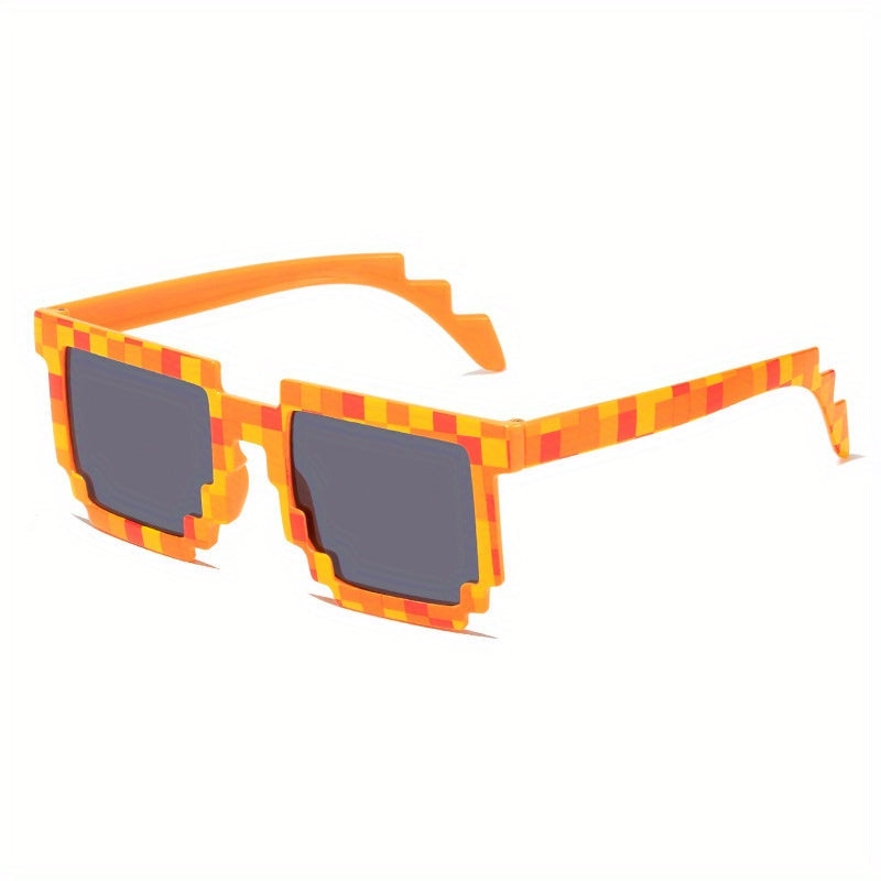 Occhiali da sole in stile Pixel Retro Gaming per donne – Occhiali dichiarativi UV400