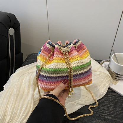 Ambrielle - Elegante Borsa Boho in Colori Brillanti