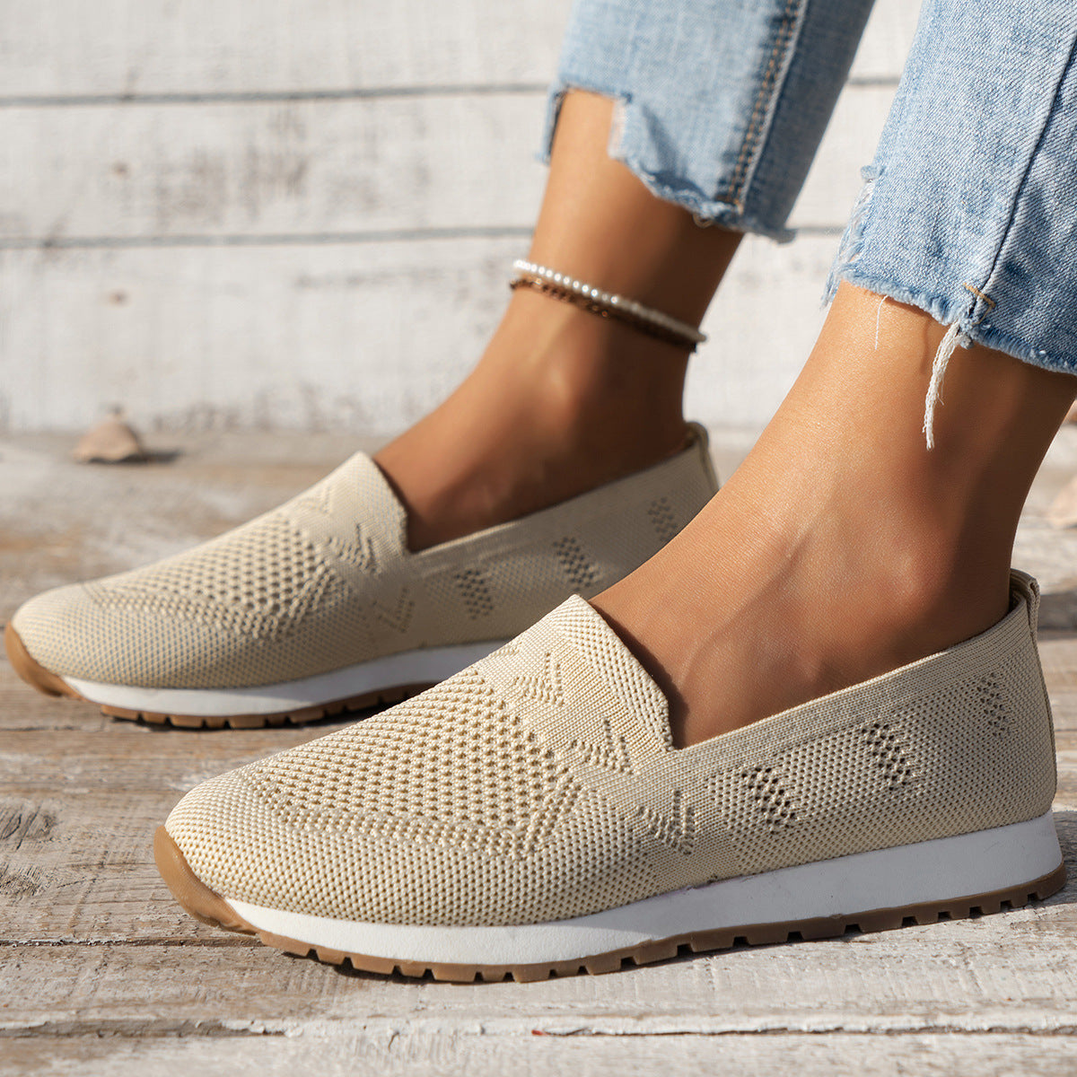 Maëvora - Scarpe Slip-On Ortopediche e Traspiranti per un Comfort Ottimale durante Lunghe Passeggiate e Gite in Città