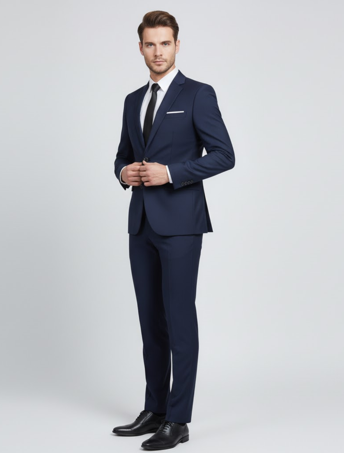 Elegante completo da uomo – Slim Fit due pezzi stiloso e senza tempo