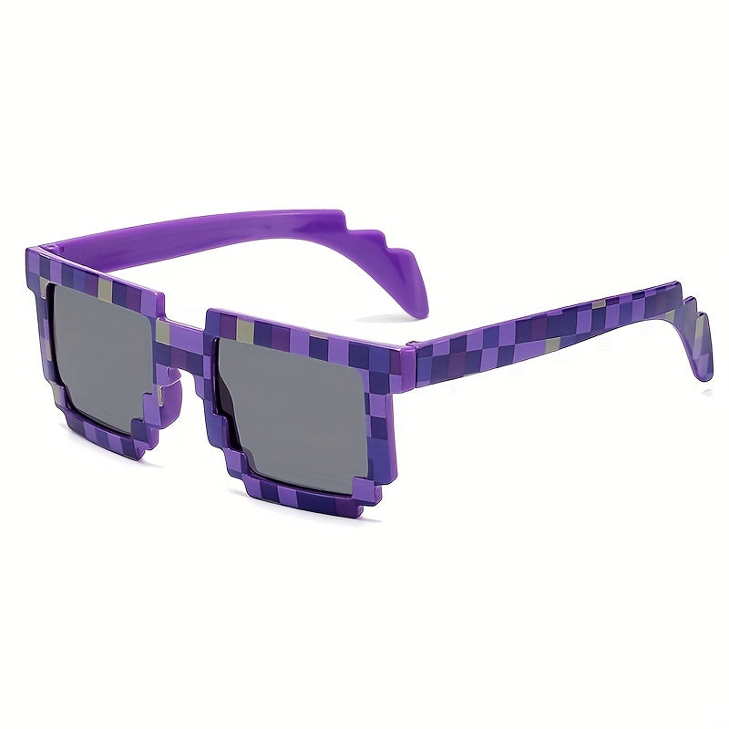 Occhiali da sole in stile Pixel Retro Gaming per donne – Occhiali dichiarativi UV400