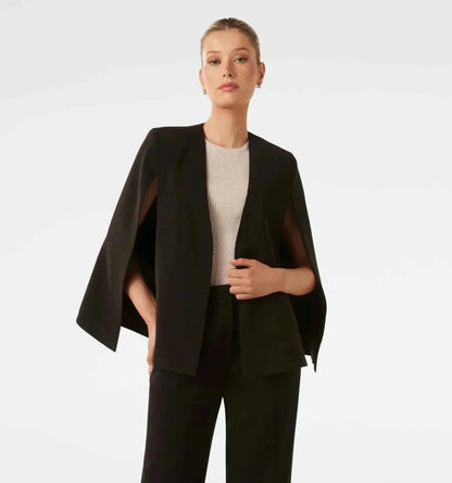 Blazer Cape Premium per Donna – Chic Moderno ed Eleganza