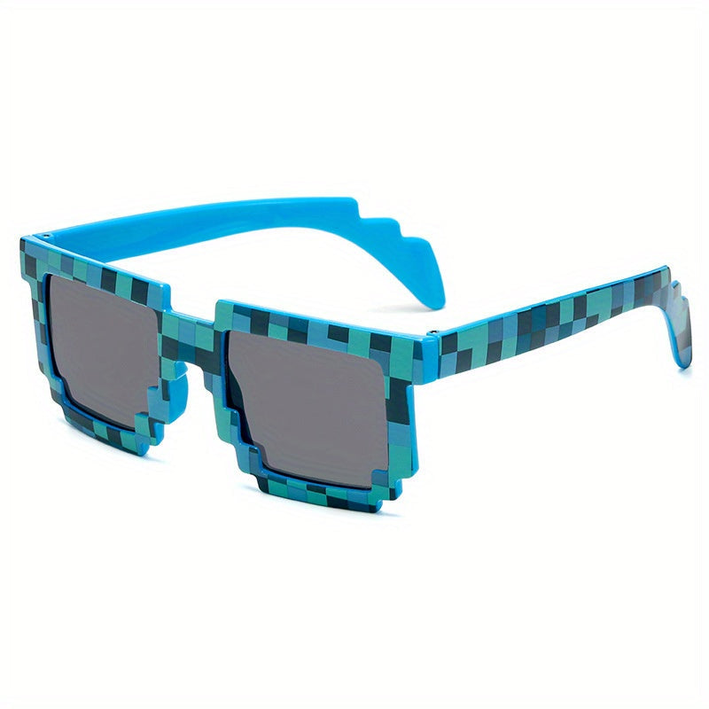 Occhiali da sole in stile Pixel Retro Gaming per donne – Occhiali dichiarativi UV400