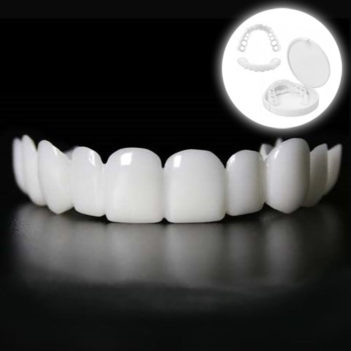Brilliva - Clip-On Dentali Immediati per Denti Superiori e Inferiori