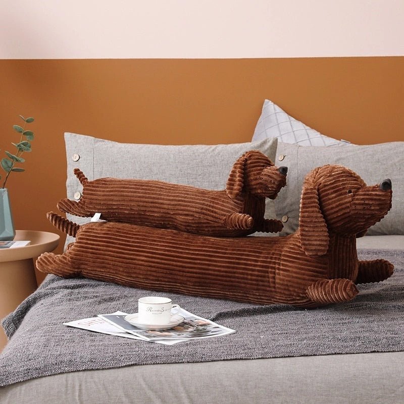 Aurateck - Fermaporta e Cuscino Coccoloso 2-in-1 a Forma di Bassotto