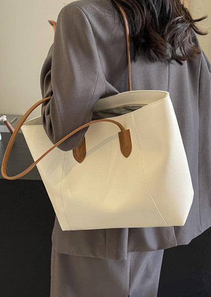 Ambrilys - Grande Shopper Classico in Pelle Vegana per Donne