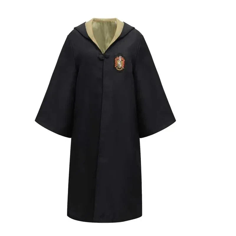 Mantello Magico da Mago per Bambini – Costume di Hogwarts con Bacchetta Magica e Accessori