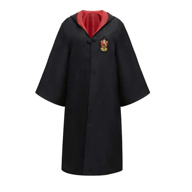 Mantello Magico da Mago per Bambini – Costume di Hogwarts con Bacchetta Magica e Accessori