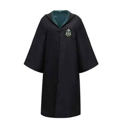 Mantello Magico da Mago per Bambini – Costume di Hogwarts con Bacchetta Magica e Accessori