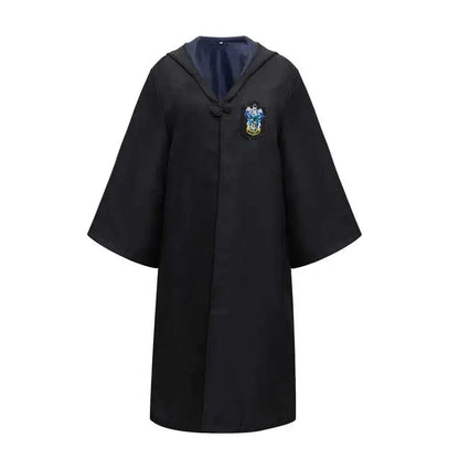 Mantello Magico da Mago per Bambini – Costume di Hogwarts con Bacchetta Magica e Accessori