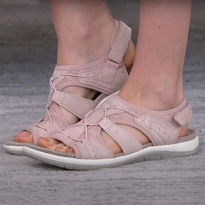 Sandali ortopedici comodi per donne con chiusura in velcro – Leggeri, traspiranti e adatti per l'uso quotidiano