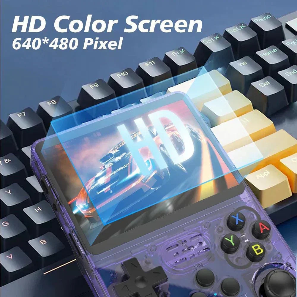 PixelRétro - Console di gioco retro portatile con schermo HD e ricarica USB