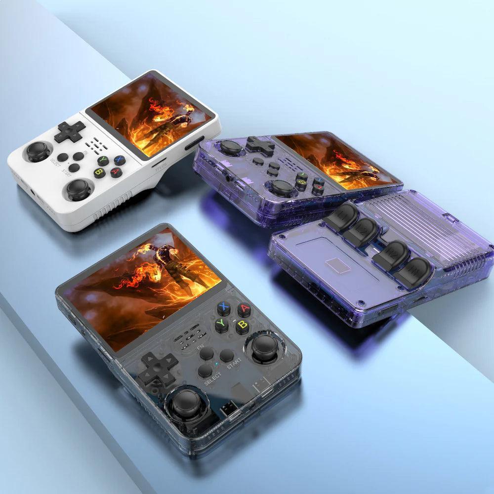 PixelRétro - Console di gioco retro portatile con schermo HD e ricarica USB