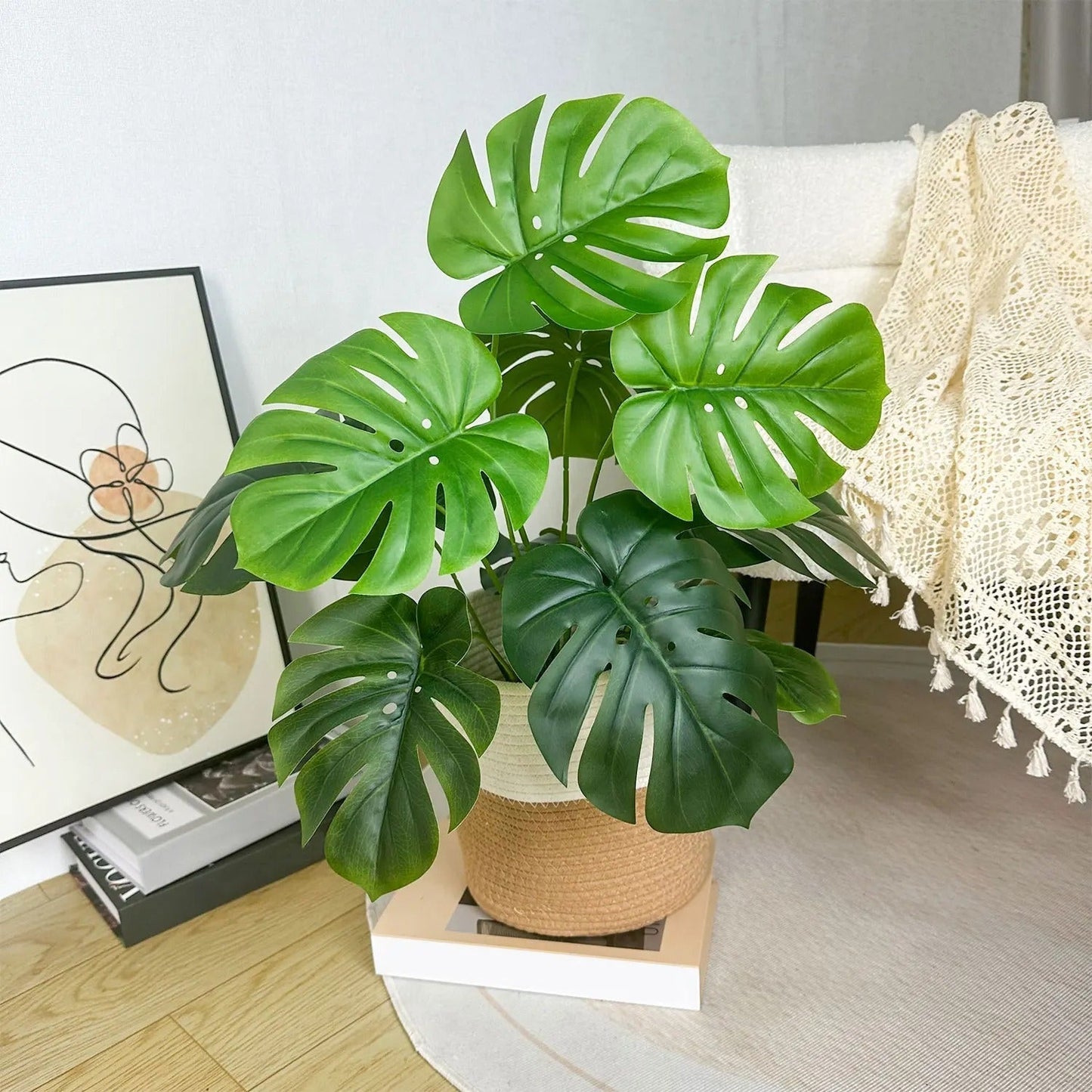 Feuilline - Pianta di Monstera Artificiale