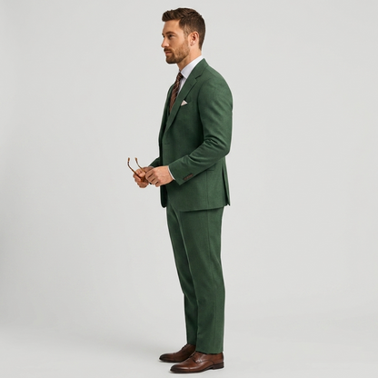 Elegante completo slim fit a 3 pezzi – Completo moderno per affari e matrimoni da uomo