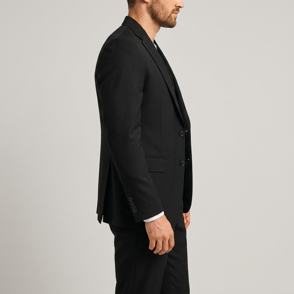 Elegante completo slim fit a 3 pezzi – Completo moderno per affari e matrimoni da uomo